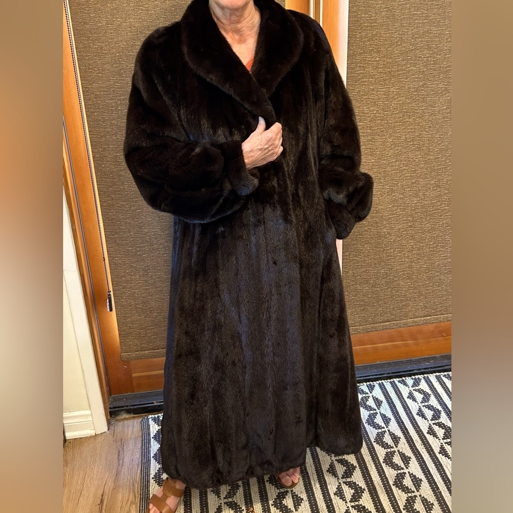Lichtenstein Full length mink coat